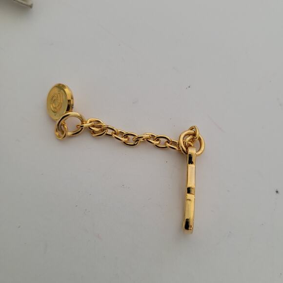 Charles Jourdan Paris Wallet Card Bill Medium Bifold Yellow Champagne Designer - Picture 10 of 16